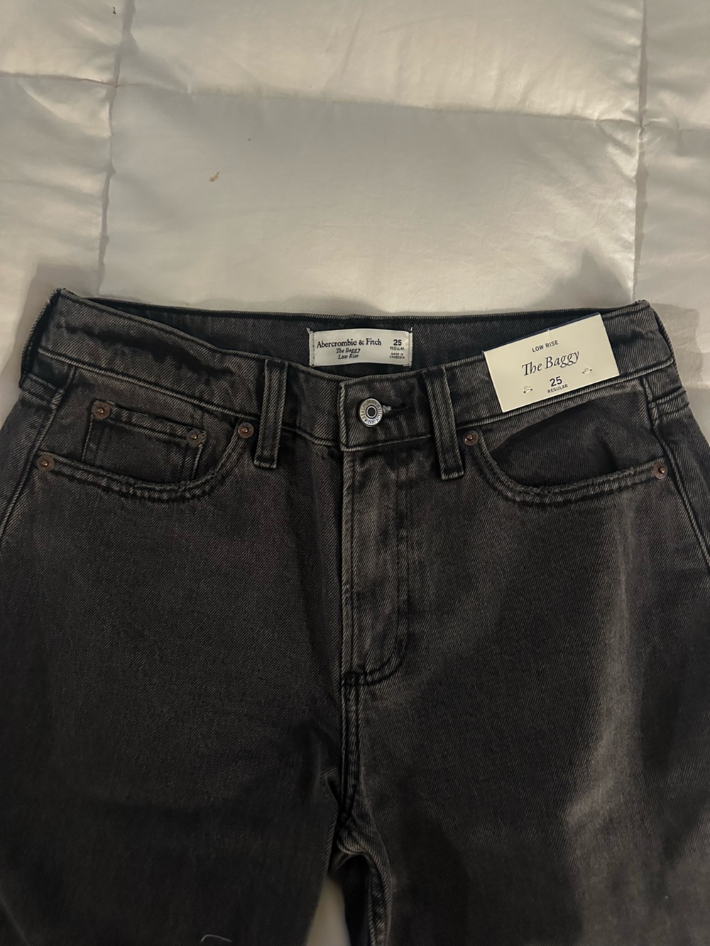 Abercrombie & Fitch Black Jeans - The Baggy Low Rise